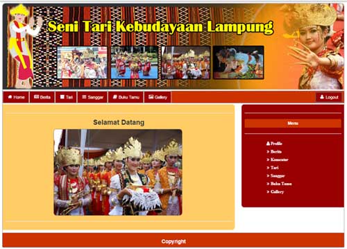 Mahasiswi Darmajaya Rancang Website Informasi Seni Tari Provinsi Lampung Mahasiswi Darmajaya Rancang Website Informasi Seni Tari Provinsi Lampung