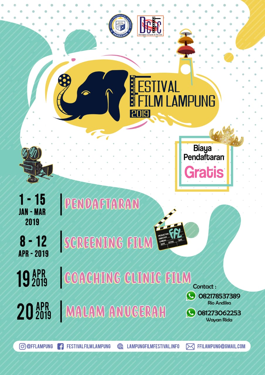 Kuy Daftar Online Festival Film Lampung 2019 ! Kuy Daftar Online Festival Film Lampung 2019 !