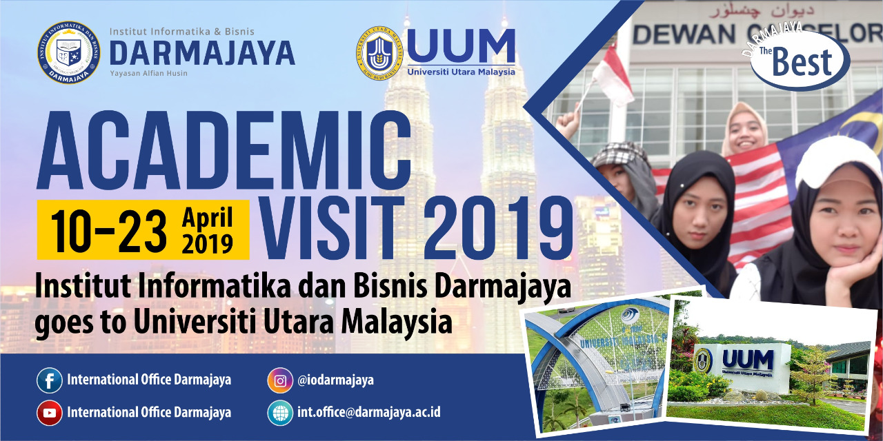 Wow…65 Mahasiswa IIB Darmajaya Ikuti Academic Visit di UUM Wow…65 Mahasiswa IIB Darmajaya Ikuti Academic Visit di UUM