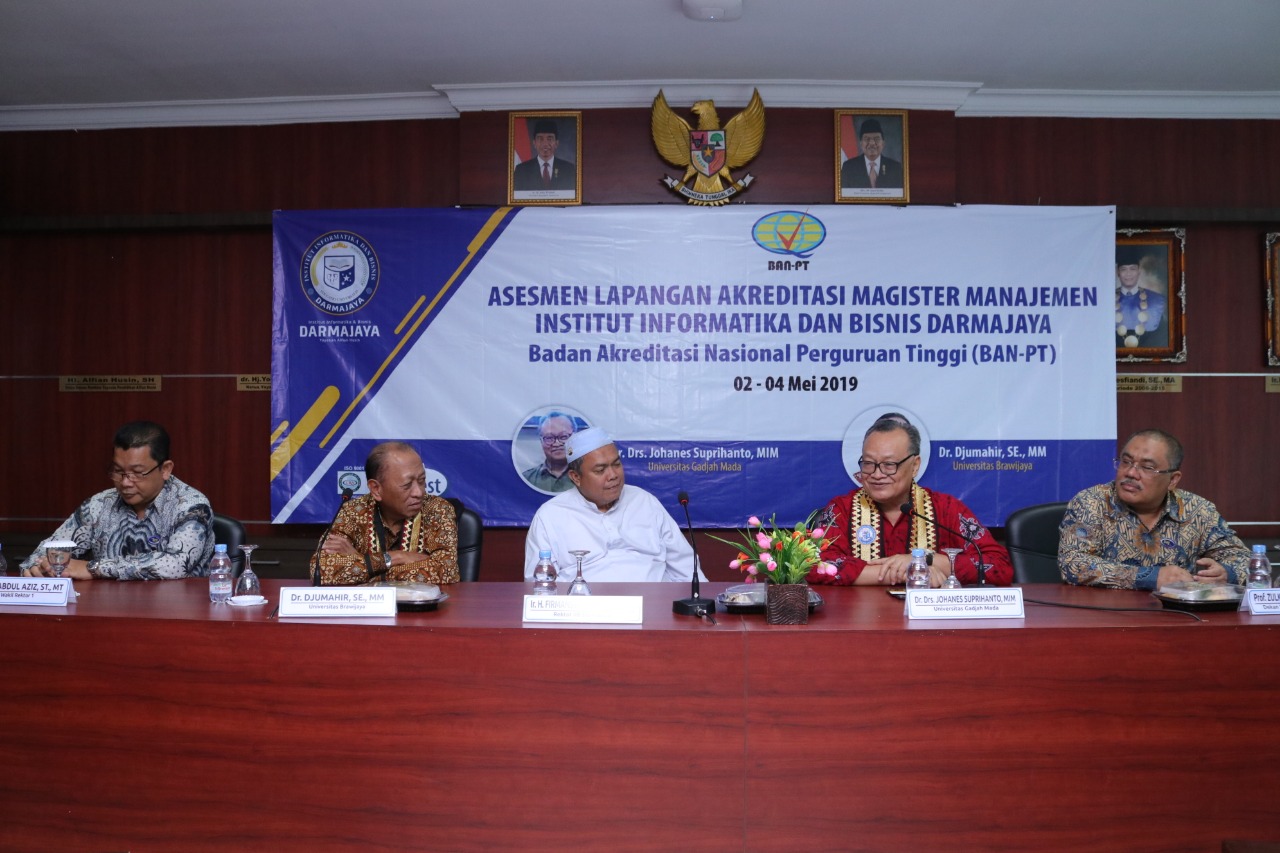 Selamat, Prodi Magister Manajemen IIB Darmajaya Raih Akreditasi B Selamat, Prodi Magister Manajemen IIB Darmajaya Raih Akreditasi B