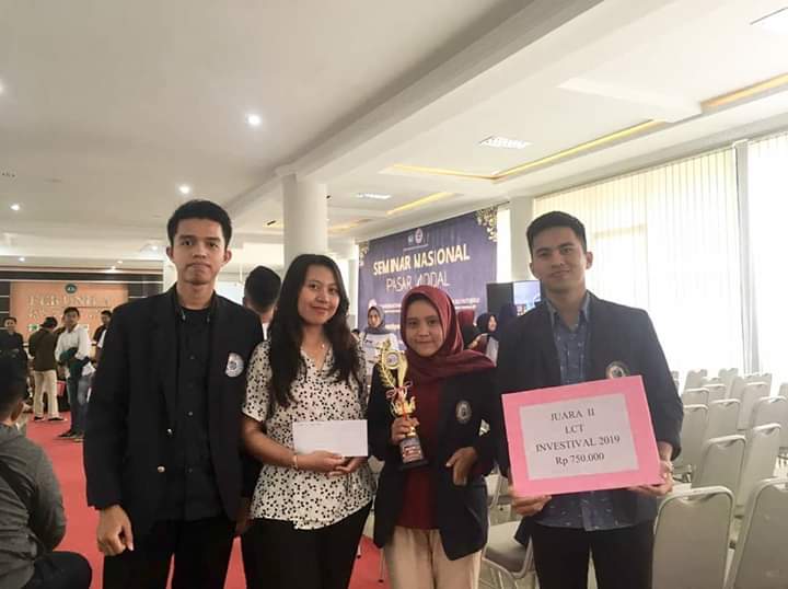 Mahasiswa IIB Darmajaya Juara Dua LCT Pasar Modal Investival 2019 Mahasiswa IIB Darmajaya Juara Dua LCT Pasar Modal Investival 2019