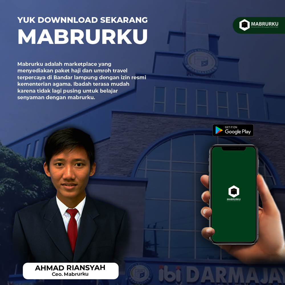 Mahasiswa Darmajaya Kembangkan Aplikasi Panduan-Pencarian Paket Haji-Umroh Mahasiswa Darmajaya Kembangkan Aplikasi Panduan-Pencarian Paket Haji-Umroh
