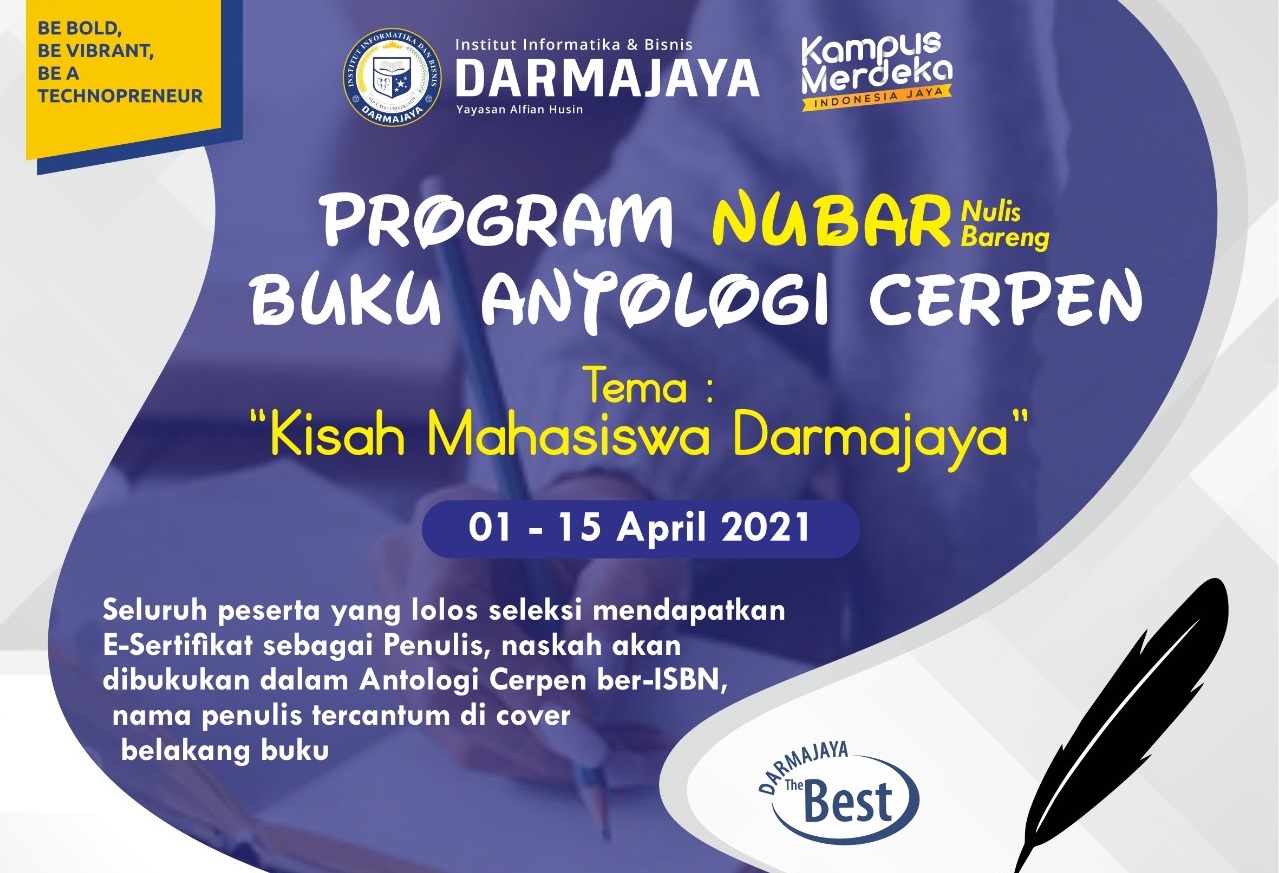 Kampus Terbaik ini Gelar Nubar Buku Antologi Cerpen Mahasiswa Kampus Terbaik ini Gelar Nubar Buku Antologi Cerpen Mahasiswa