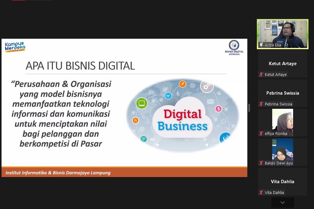 Kaprodi Bisnis Digital Berikan Pelatihan Mahasiswa FEB dalam Peningkatan Pemasaran UKM dan UMKM di Lampung Kaprodi Bisnis Digital Berikan Pelatihan Mahasiswa FEB dalam Peningkatan Pemasaran UKM dan UMKM di Lampung