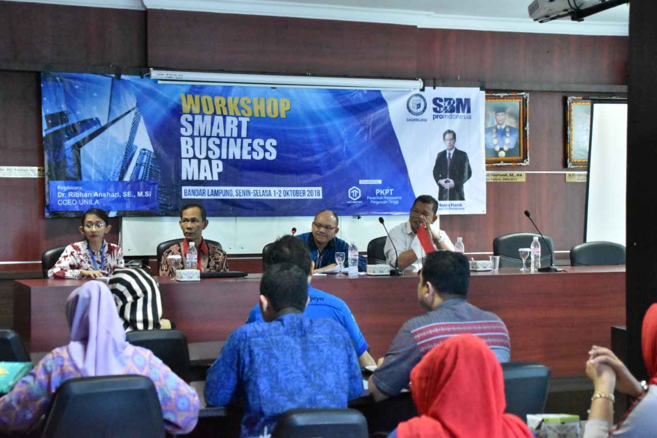 Workshop SBM Darmajaya, Yuk Deteksi Kesehatan Bisnis ! Workshop SBM Darmajaya, Yuk Deteksi Kesehatan Bisnis !