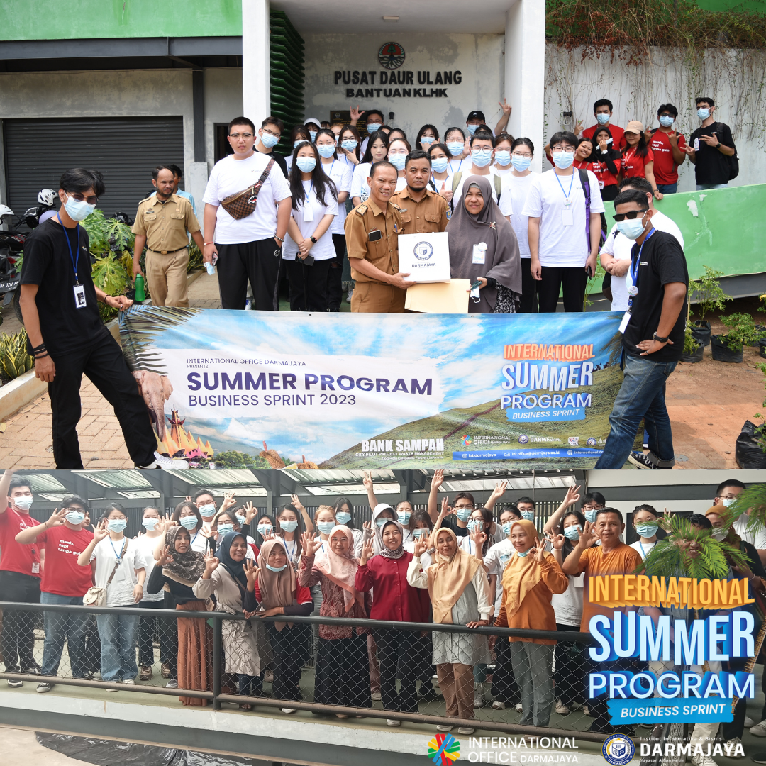 Mahasiswa Lima Negara Summer Program IIB Darmajaya Belajar Waste Management di Metro Mahasiswa Lima Negara Summer Program IIB Darmajaya Belajar Waste Management di Metro
