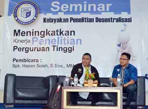 LP4M IBI DARMAJAYA GELAR SEMINAR KELAYAKAN PENELITIAN DESENTRALISASI LP4M IBI DARMAJAYA GELAR SEMINAR KELAYAKAN PENELITIAN DESENTRALISASI
