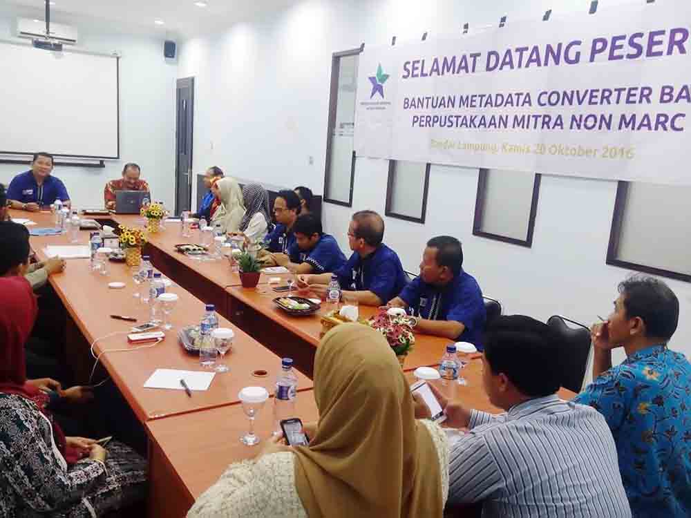 Perpusnas RI Sosialisasi Metadata Indonesia One Searchdi Darmajaya Perpusnas RI Sosialisasi Metadata Indonesia One Searchdi Darmajaya