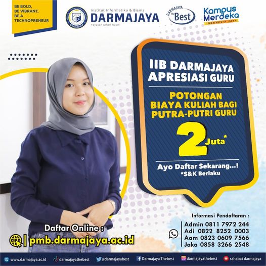 Kampus Terbaik ini Berikan Potongan Biaya Khusus Putra-Putri Guru, Cek Syaratnya! Kampus Terbaik ini Berikan Potongan Biaya Khusus Putra-Putri Guru, Cek Syaratnya!