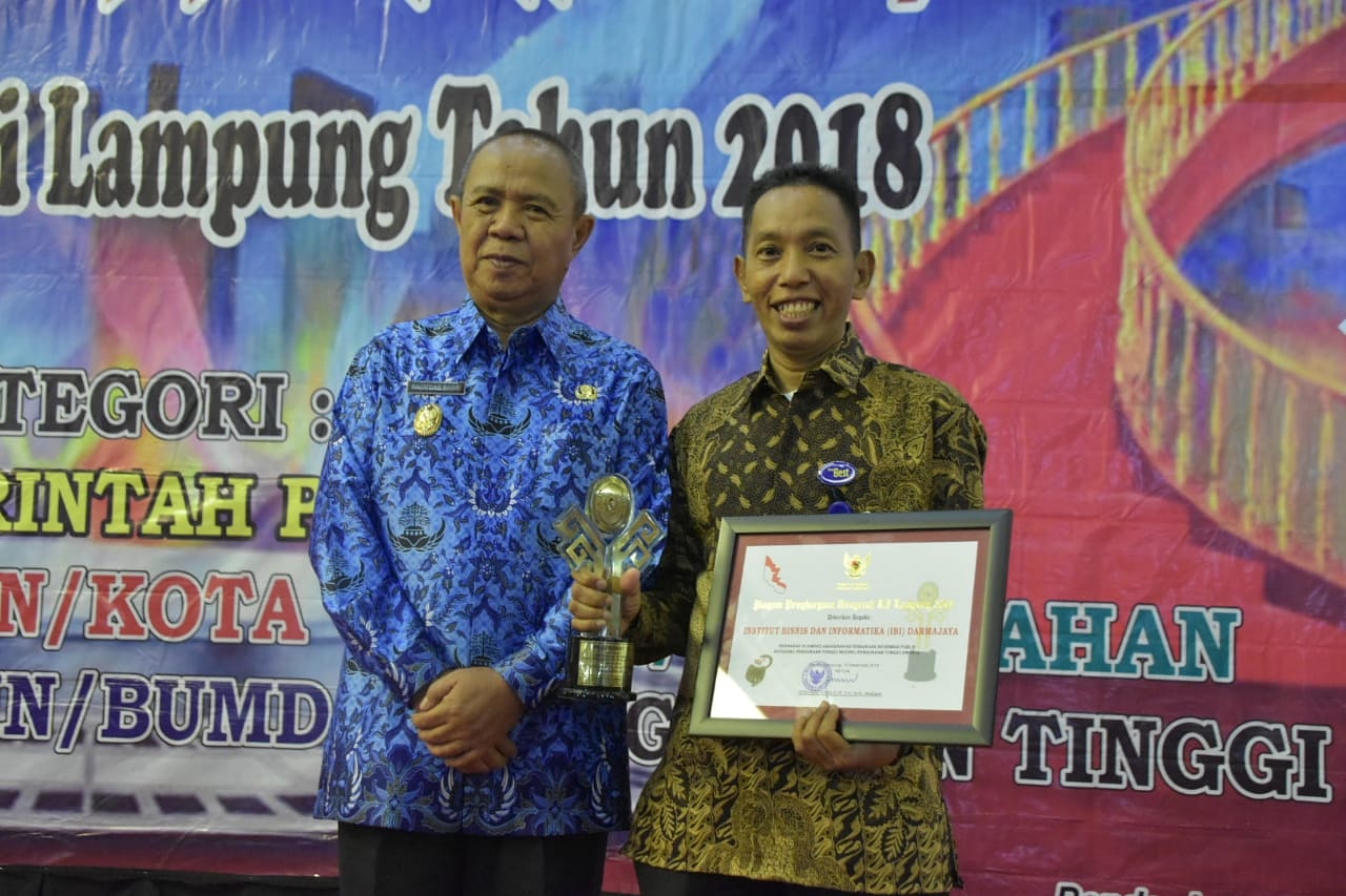 IIB Darmajaya Raih Anugerah KI Lampung 2018 Kategori PTN/PTS IIB Darmajaya Raih Anugerah KI Lampung 2018 Kategori PTN/PTS