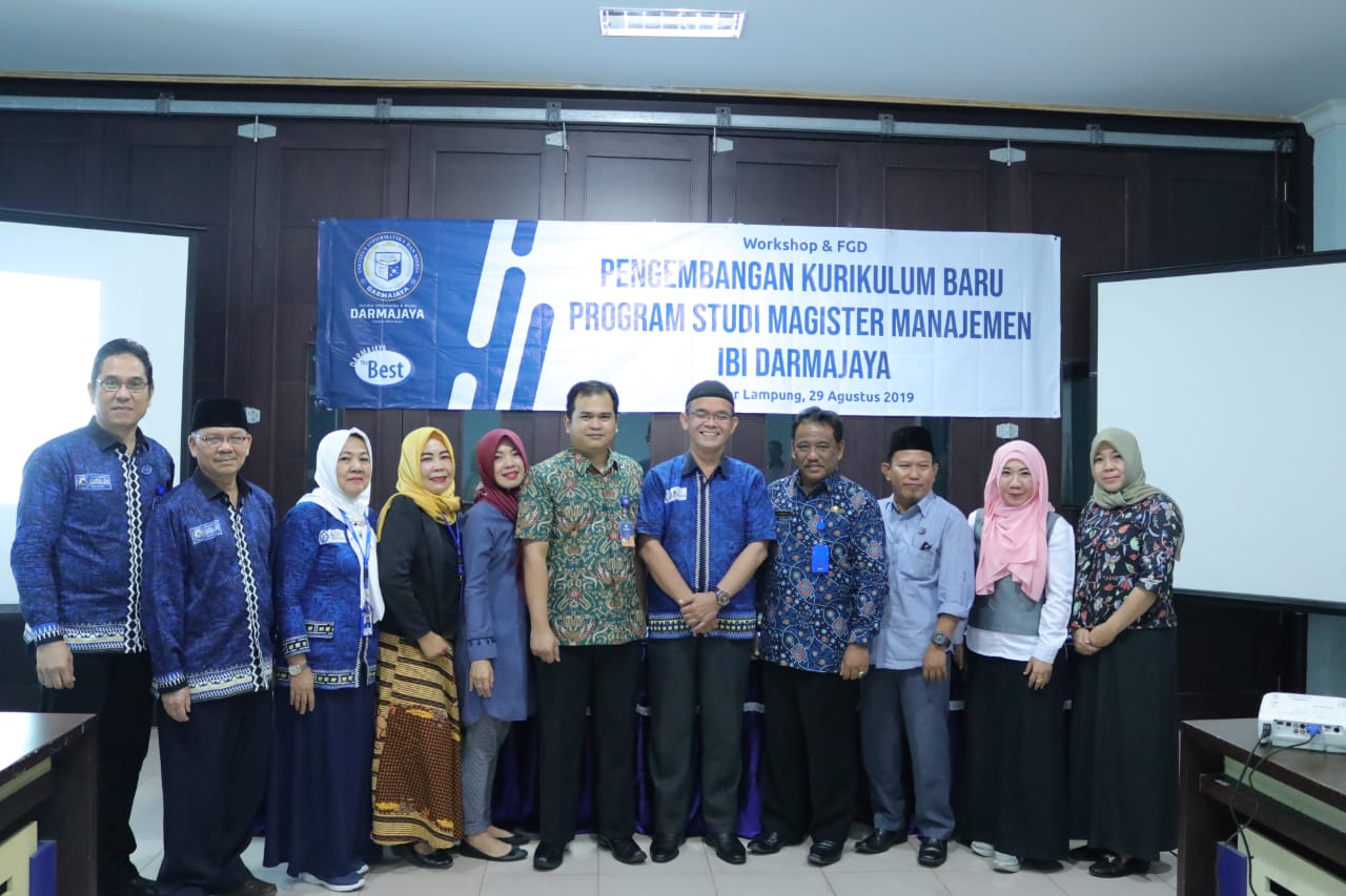Pascasarjana Manajemen IBI Darmajaya Ajak Stakeholder dalam Pengembangan Kurikulum Baru Pascasarjana Manajemen IBI Darmajaya Ajak Stakeholder dalam Pengembangan Kurikulum Baru