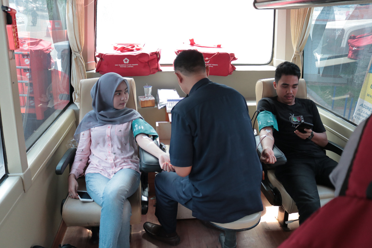 KSR PMI Darmajaya – UTD Pembina PMI Provinsi Lampung Gelar Donor Darah KSR PMI Darmajaya – UTD Pembina PMI Provinsi Lampung Gelar Donor Darah