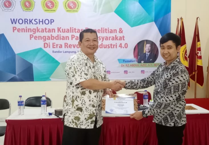 Warek I IIB Darmajaya Pembicara Workshop Penelitian di DCC Bandar Lampung Warek I IIB Darmajaya Pembicara Workshop Penelitian di DCC Bandar Lampung