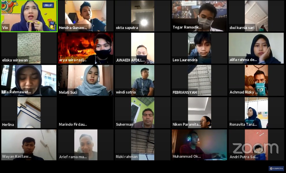 Ratusan Calon Wisudawan Ikuti Seminar Daring Pelatihan Softskill Build Positif Personal Branding Ratusan Calon Wisudawan Ikuti Seminar Daring Pelatihan Softskill Build Positif Personal Branding