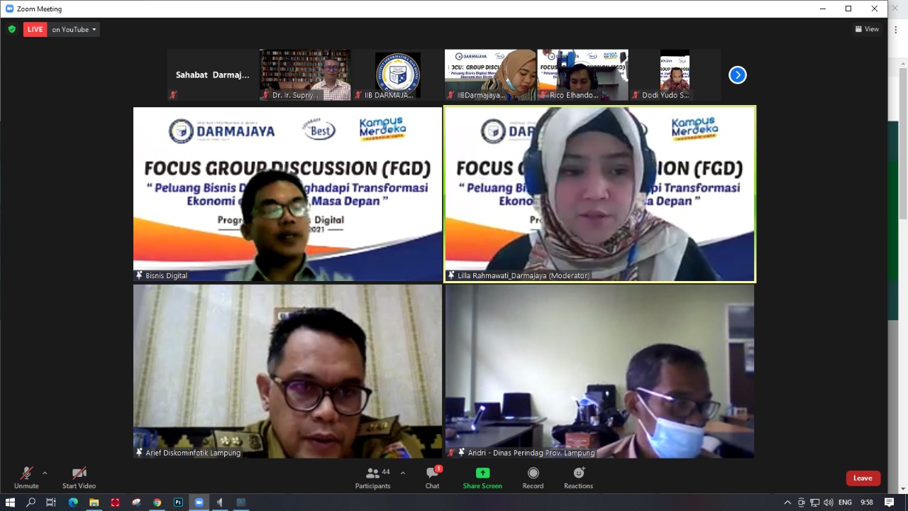 Susun Kurikulum, Prodi Bisnis Digital Kampus ini Libatkan Stakeholder Susun Kurikulum, Prodi Bisnis Digital Kampus ini Libatkan Stakeholder