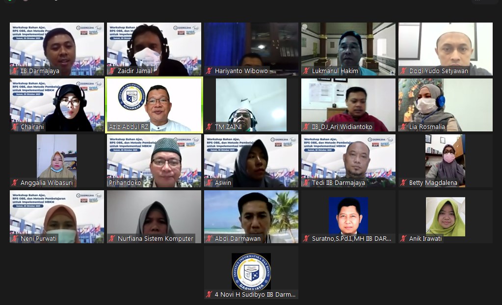 Prodi Sistem Komputer IIB Darmajaya Gelar Workshop untuk Implementasi MBKM Prodi Sistem Komputer IIB Darmajaya Gelar Workshop untuk Implementasi MBKM