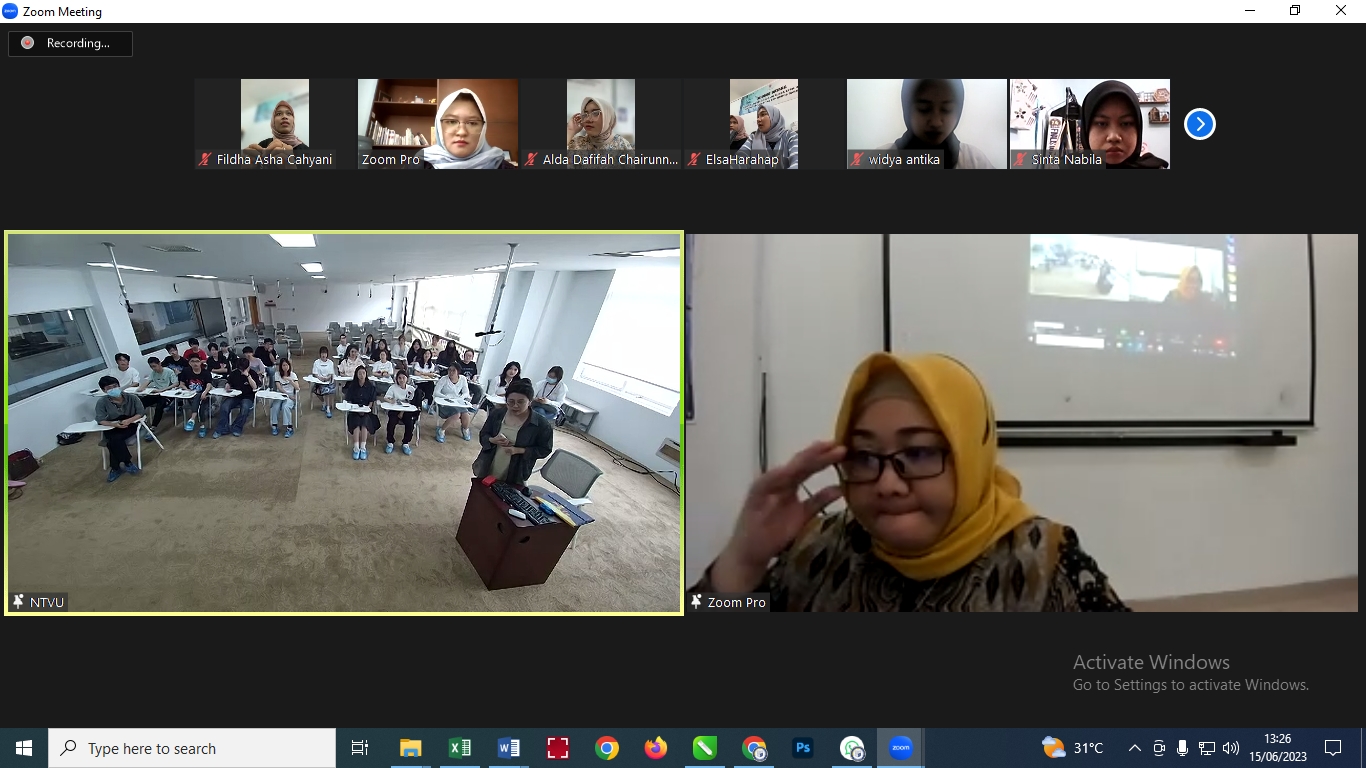 Tingkatkan Kemampuan Berpikir Mahasiswa, IIB Darmajaya Bersama NTVU, Tiongkok Gelar Collaborative Teaching Tingkatkan Kemampuan Berpikir Mahasiswa, IIB Darmajaya Bersama NTVU, Tiongkok Gelar Collaborative Teaching