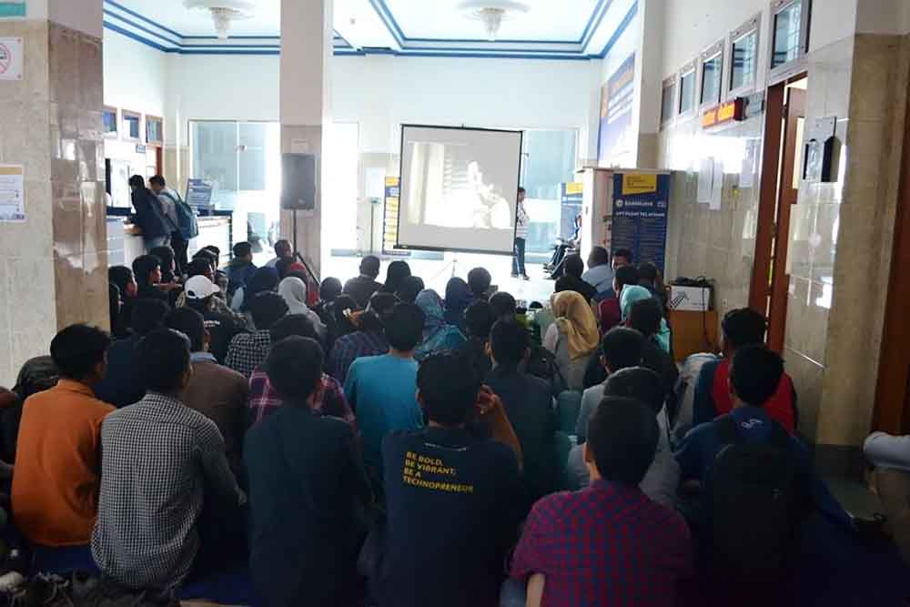 Mahasiswa Darmajaya Nobar Film G30S PKI Mahasiswa Darmajaya Nobar Film G30S PKI