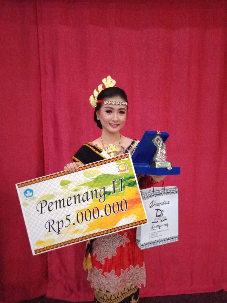 Mahasiswi Darmajaya Juara II Duta Bahasa Provinsi Lampung 2019 Mahasiswi Darmajaya Juara II Duta Bahasa Provinsi Lampung 2019