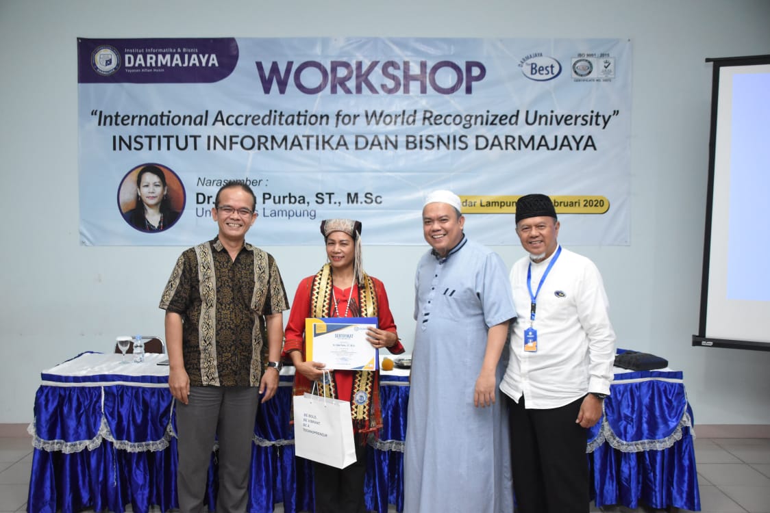 Tingkatkan Mutu, IIB Darmajaya Gelar Workshop International Accreditation Tingkatkan Mutu, IIB Darmajaya Gelar Workshop International Accreditation