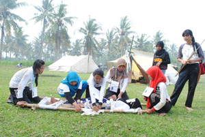 UKM KSR-PMI IBI Darmajaya Peduli Terhadap Sesama UKM KSR-PMI IBI Darmajaya Peduli Terhadap Sesama