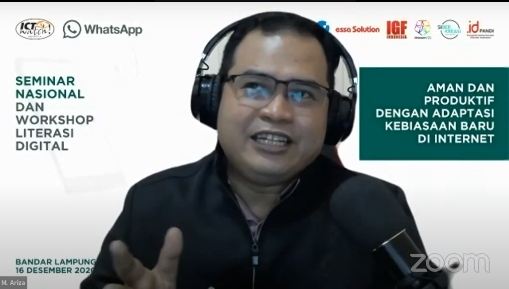 Kaprodi MM IIB Darmajaya Menjadi Pembicara Seminar Nasional dan Workshop Literasi Digital Kaprodi MM IIB Darmajaya Menjadi Pembicara Seminar Nasional dan Workshop Literasi Digital