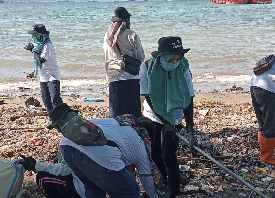 UKM Artala IIB Darmajaya Kolaborasi dengan PLN UID Lampung Bersih-bersih Pantai di Pesawahan UKM Artala IIB Darmajaya Kolaborasi dengan PLN UID Lampung Bersih-bersih Pantai di Pesawahan