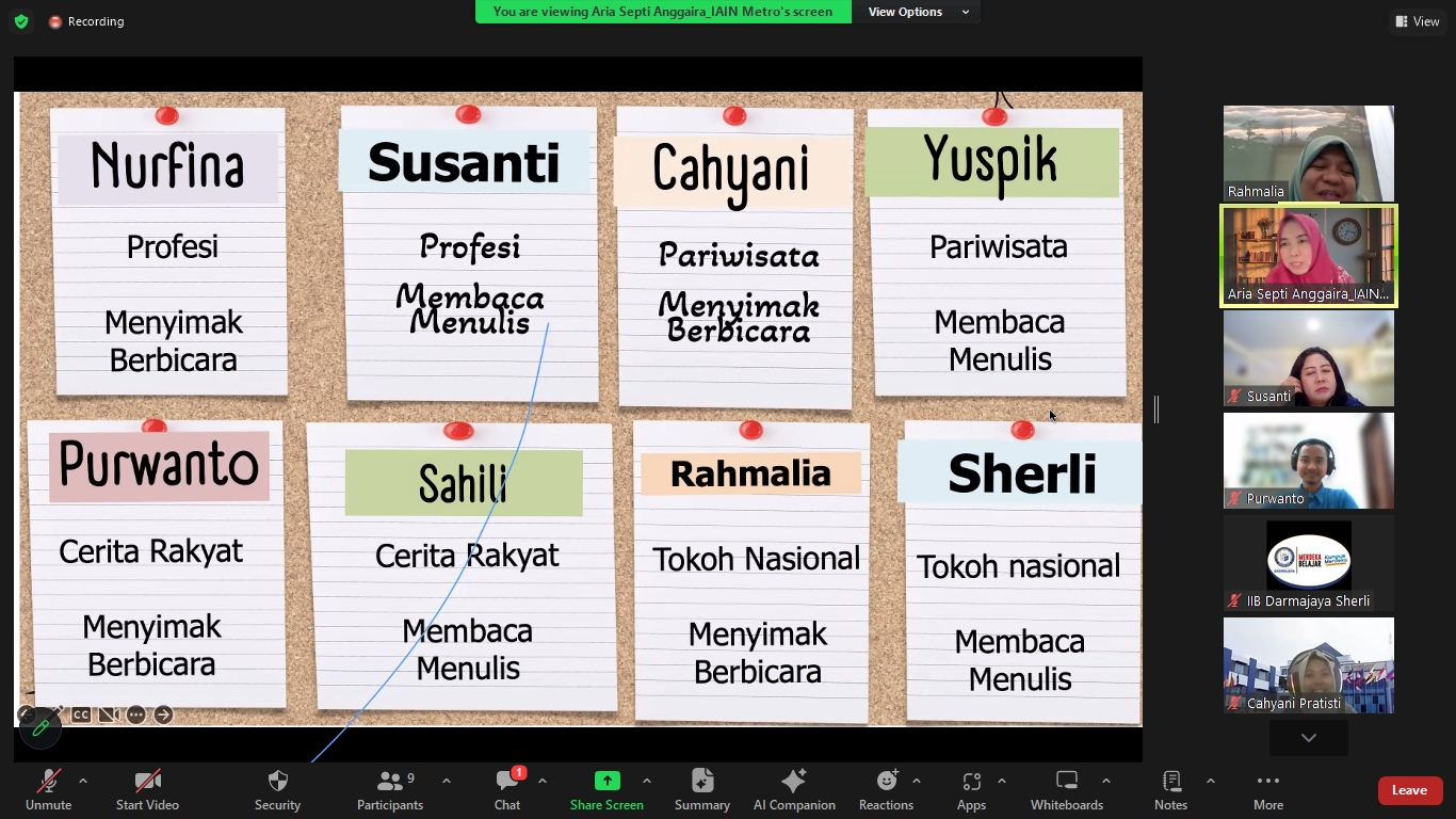 Internasionalisasi Kampus, Darmajaya Hadirkan Pengajar BIPA dari Swiss Internasionalisasi Kampus, Darmajaya Hadirkan Pengajar BIPA dari Swiss