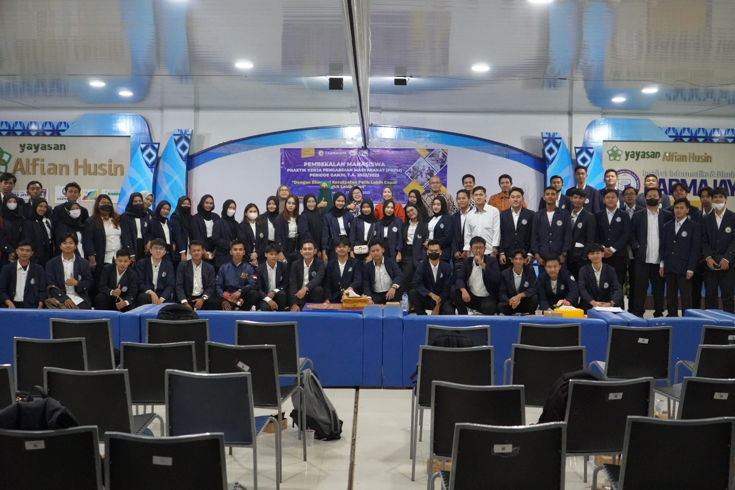 Jalani Pembekalan, Ratusan Mahasiswa IIB Darmajaya Siap Turun ke Desa di Pesawaran Jalani Pembekalan, Ratusan Mahasiswa IIB Darmajaya Siap Turun ke Desa di Pesawaran