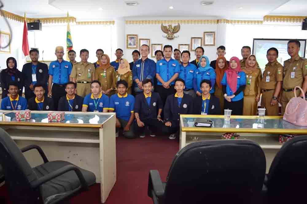 Pemkab Tanggamus Sambut 147 Mahasiswa PKPM Darmajaya Pemkab Tanggamus Sambut 147 Mahasiswa PKPM Darmajaya