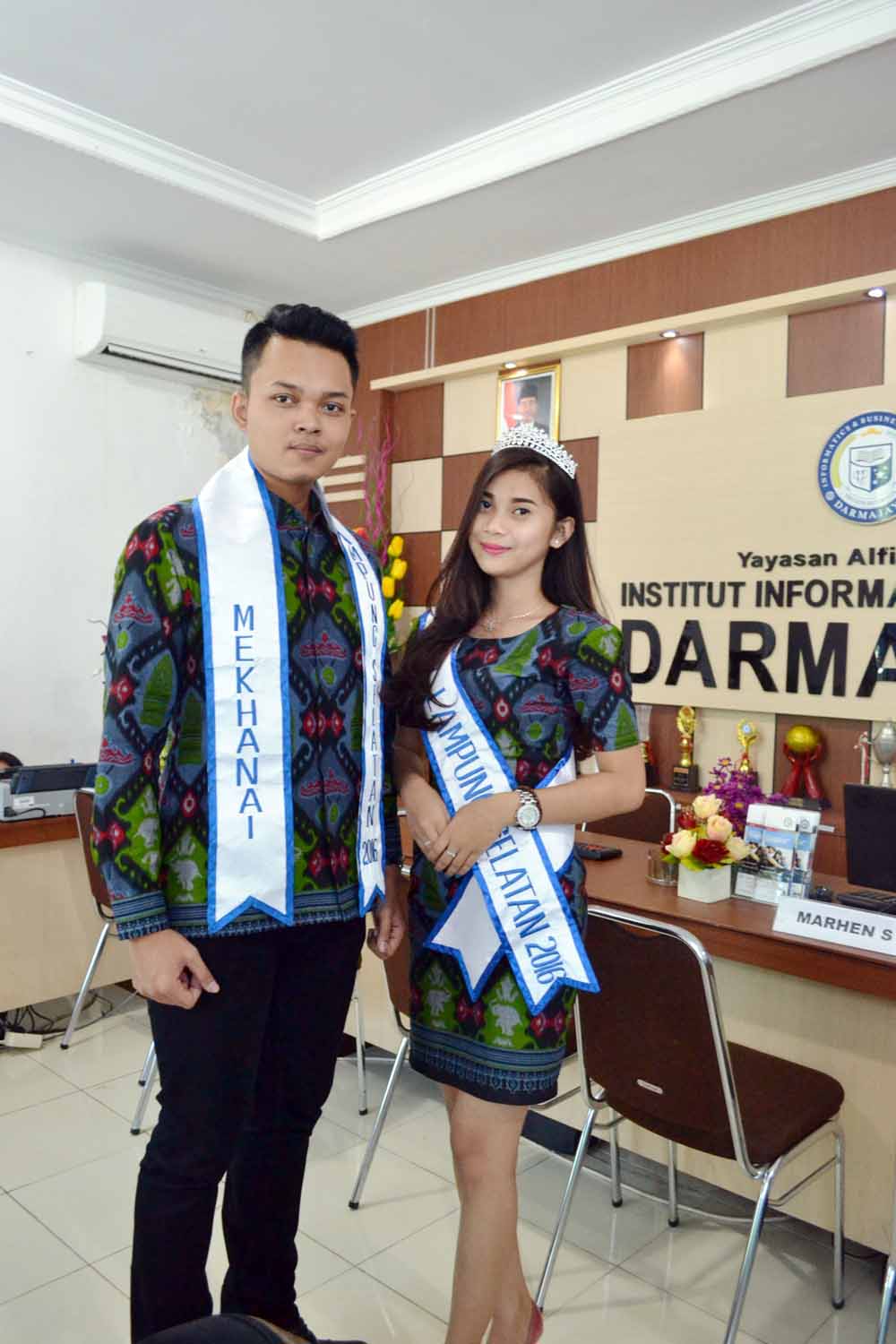 Juarai Muli Mekhanai Lamsel, Dendi dan Bunga Promosikan Wisata Lamsel Juarai Muli Mekhanai Lamsel, Dendi dan Bunga Promosikan Wisata Lamsel