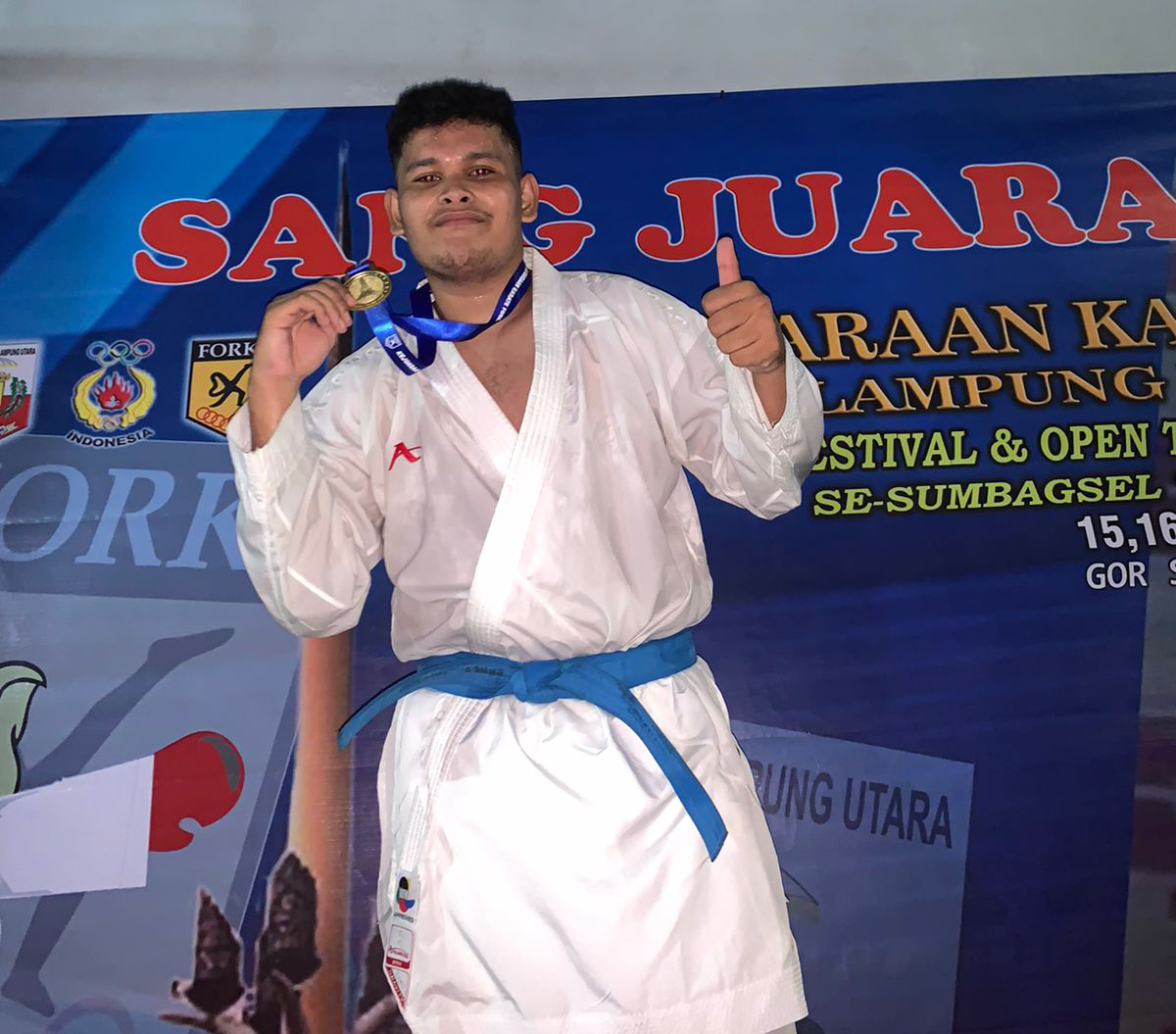 Mahasiswa Darmajaya Juara Karate Se-Sumbagsel di Lampung Utara Mahasiswa Darmajaya Juara Karate Se-Sumbagsel di Lampung Utara