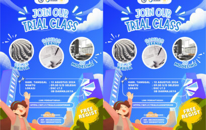 Daftar Sekarang!! Free Gabung Trial Class di Desain Interior Darmajaya