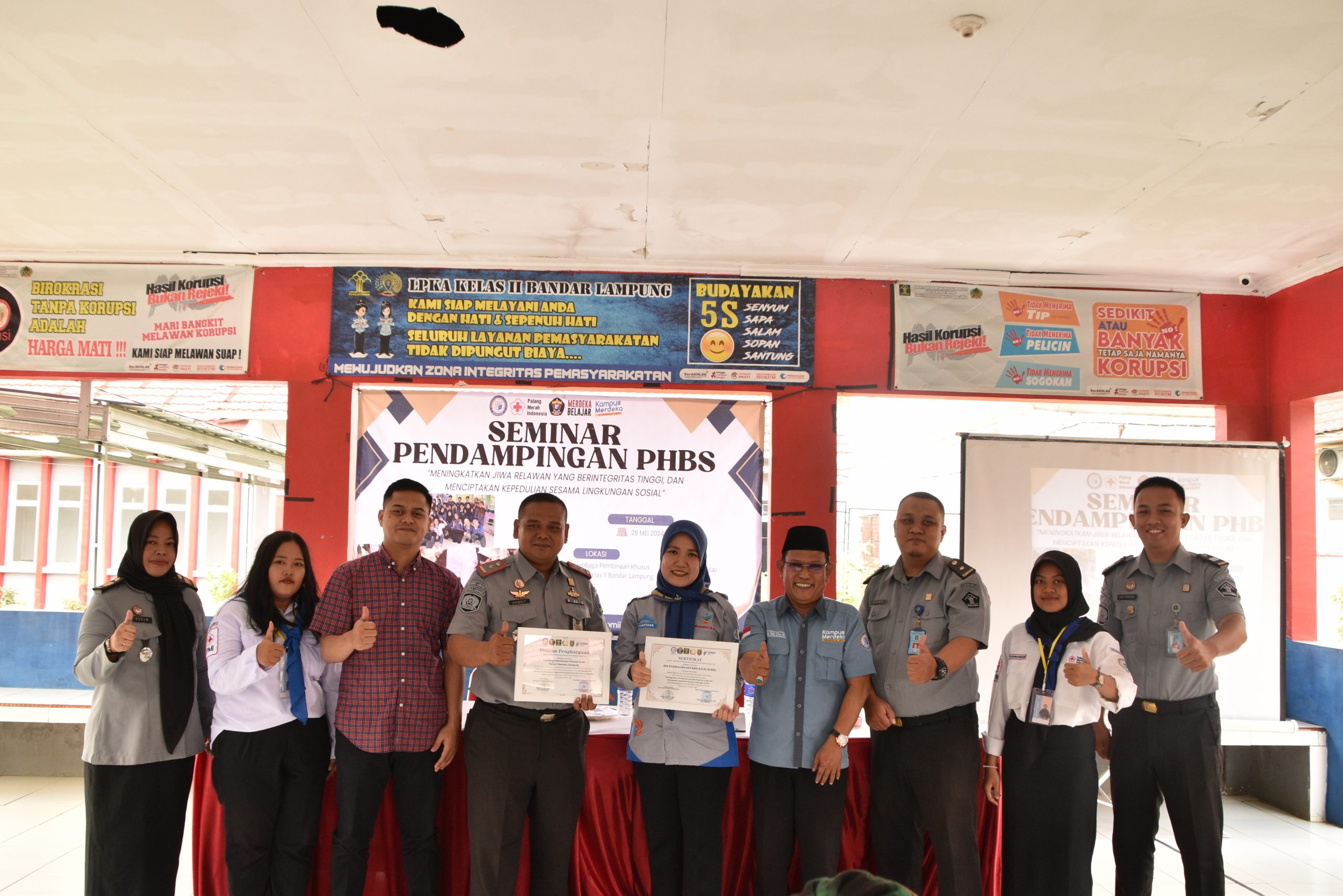 UKM KSR PMI IIB Darmajaya Gelar Seminar Pendampingan PHBS di Lembaga Pembinaan Khusus Anak Bandarlampung UKM KSR PMI IIB Darmajaya Gelar Seminar Pendampingan PHBS di Lembaga Pembinaan Khusus Anak Bandarlampung