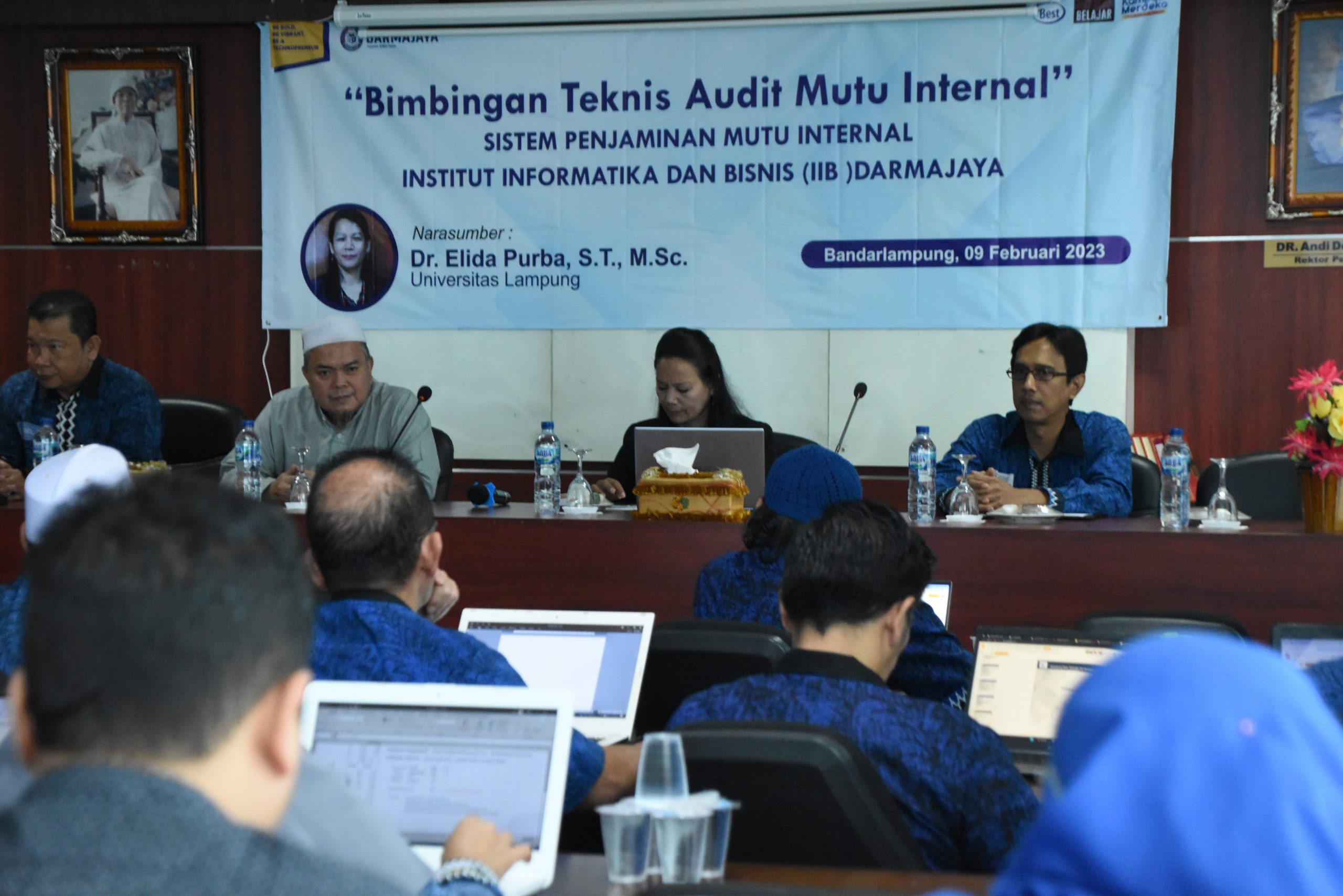 Menuju Unggul, LPM IIB Darmajaya Gelar Bimtek Audit Mutu Internal SPMI Menuju Unggul, LPM IIB Darmajaya Gelar Bimtek Audit Mutu Internal SPMI