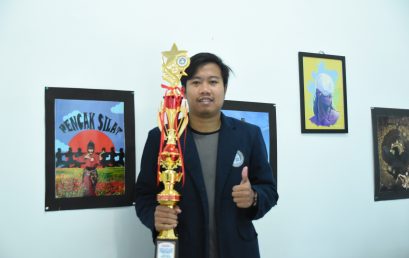 The Best, Mahasiswa IIB Darmajaya Juara 1 Lomba Cipta Puisi Peksimprov Lampung 2022