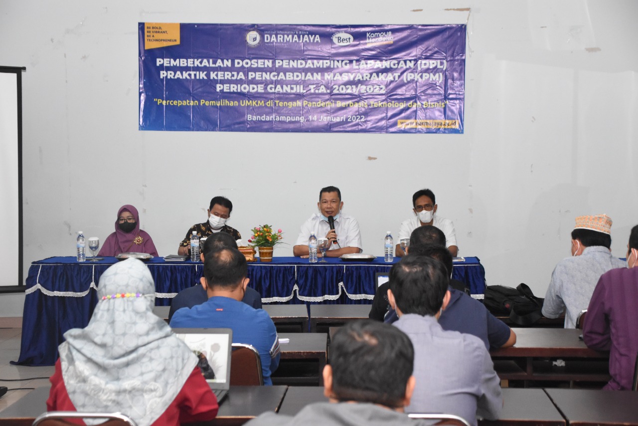 Pembekalan DPL PKPM-KP, Warek 1 IIB Darmajaya Pesan Buat Program Sesuai Kebutuhan Masyarakat Pembekalan DPL PKPM-KP, Warek 1 IIB Darmajaya Pesan Buat Program Sesuai Kebutuhan Masyarakat
