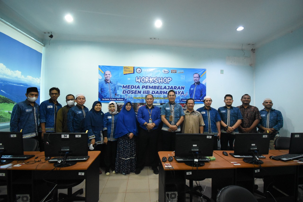 Tingkatkan Inovasi Pembelajaran, LPM IIB Darmajaya Gelar Workshop Tingkatkan Inovasi Pembelajaran, LPM IIB Darmajaya Gelar Workshop