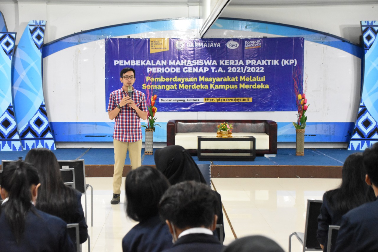 Puluhan Mahasiswa IIB Darmajaya Jalani Pembekalan Kerja Praktik Puluhan Mahasiswa IIB Darmajaya Jalani Pembekalan Kerja Praktik