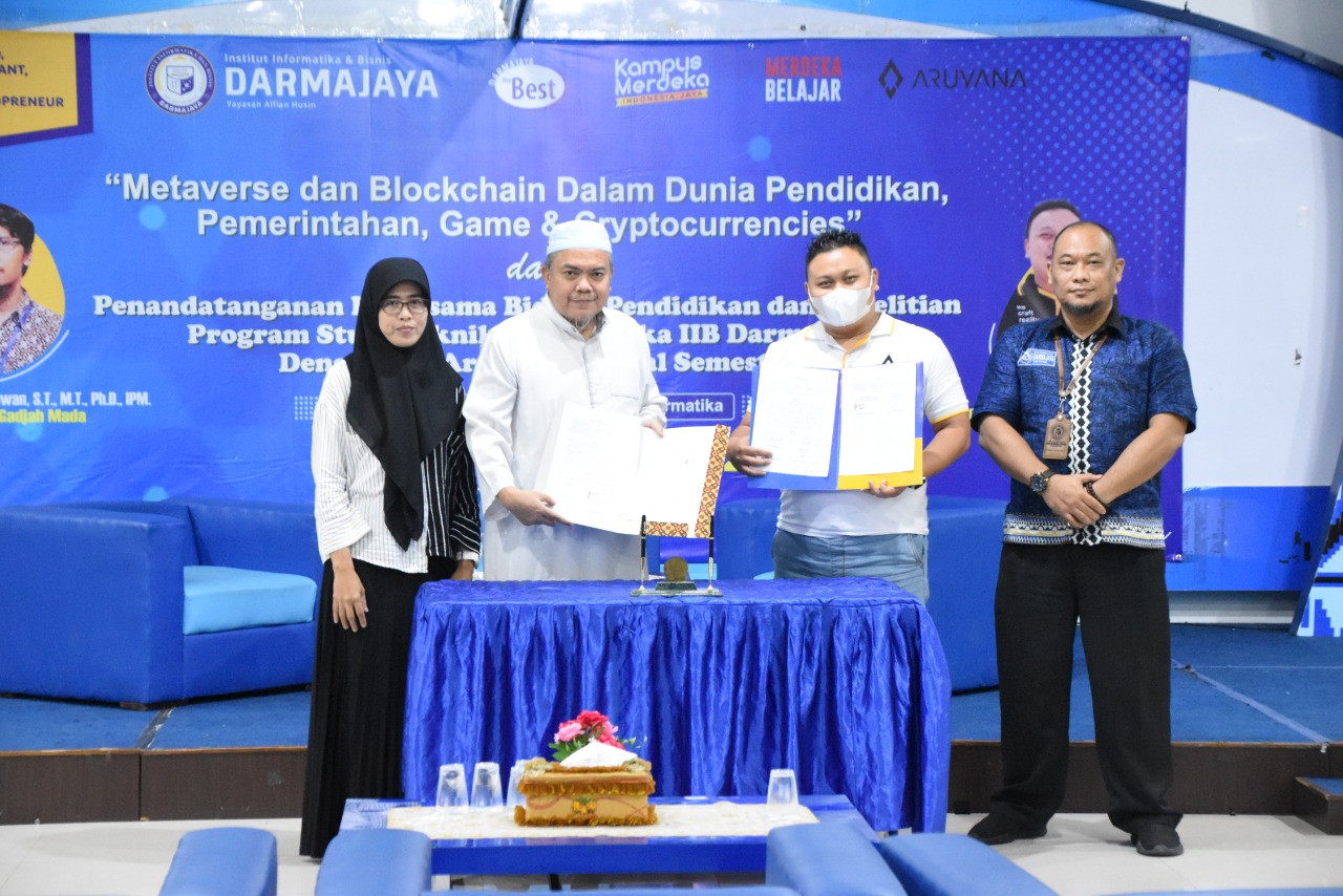 Prodi TI IIB Darmajaya Gelar Seminar Metaverse dan Blockchain Prodi TI IIB Darmajaya Gelar Seminar Metaverse dan Blockchain