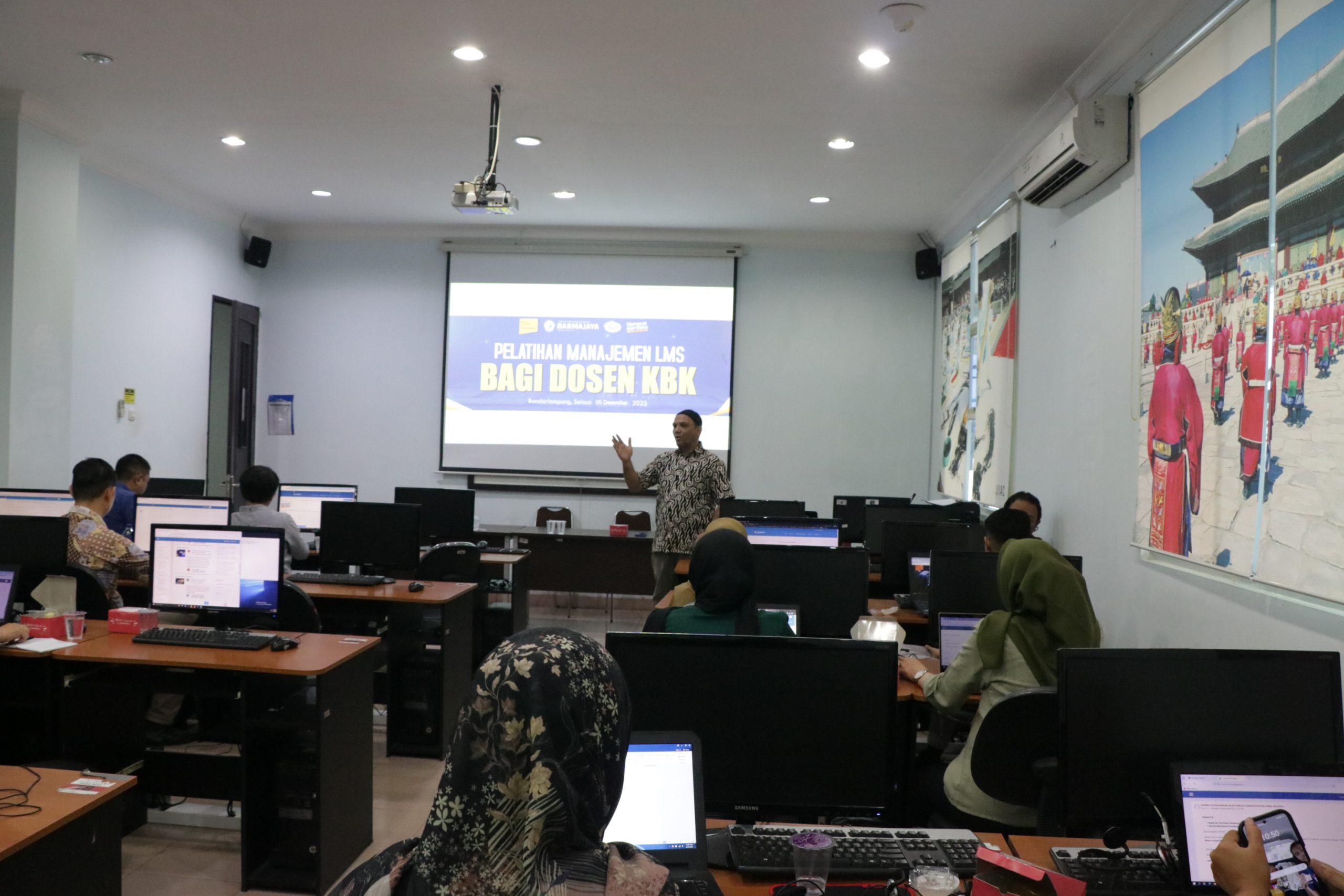 LPM Darmajaya Gelar Pelatihan Manajemen LMS bagi Dosen, Ini Pesan Rektor LPM Darmajaya Gelar Pelatihan Manajemen LMS bagi Dosen, Ini Pesan Rektor