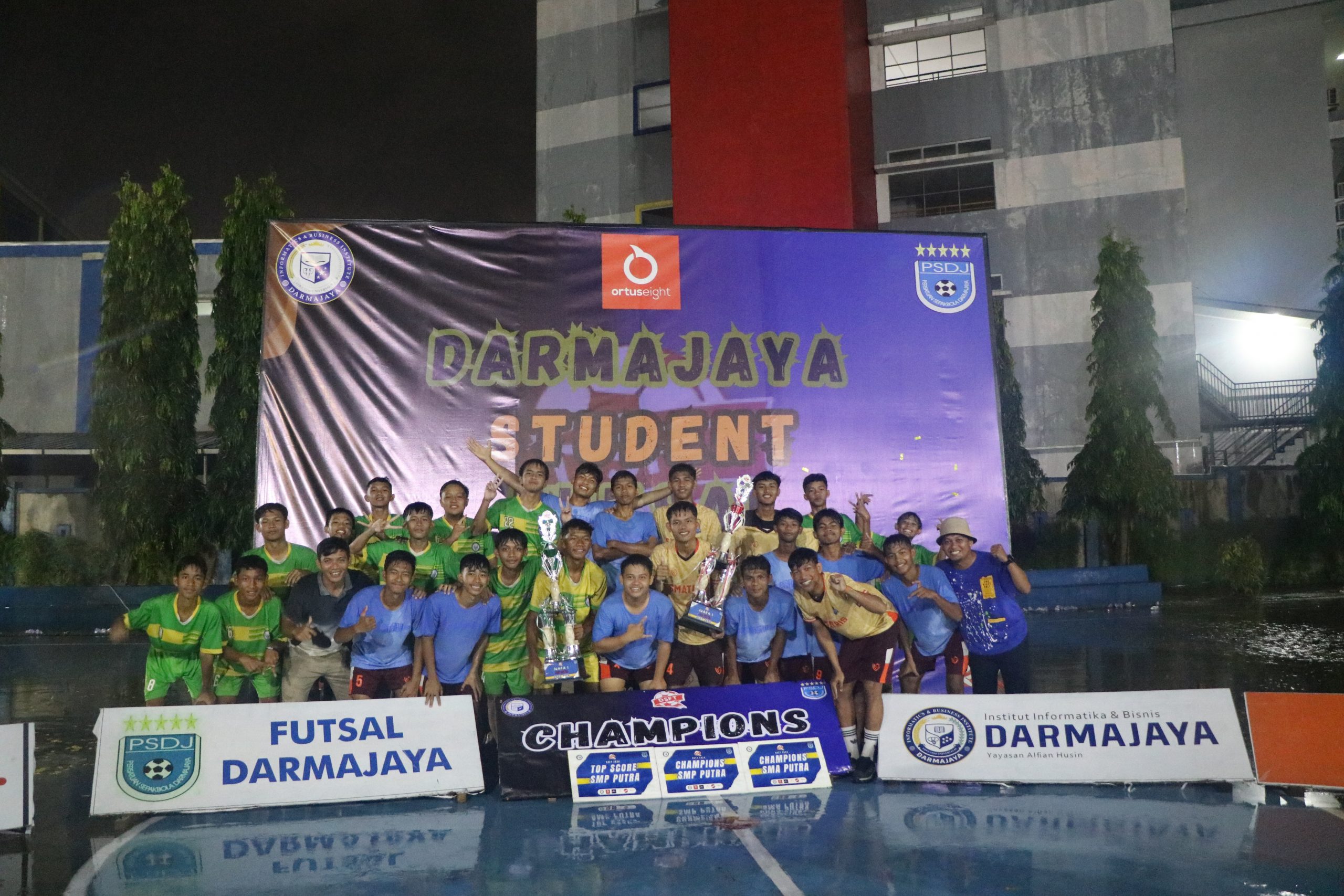 SMP dan SMA Tri Sukses Kampiun Darmajaya Student Futsal Tournament 2024 SMP dan SMA Tri Sukses Kampiun Darmajaya Student Futsal Tournament 2024