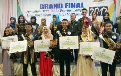 Juarai Duta Genre 2017, Anggi Siap Wakili Lampung Ke Tingkat Nasional