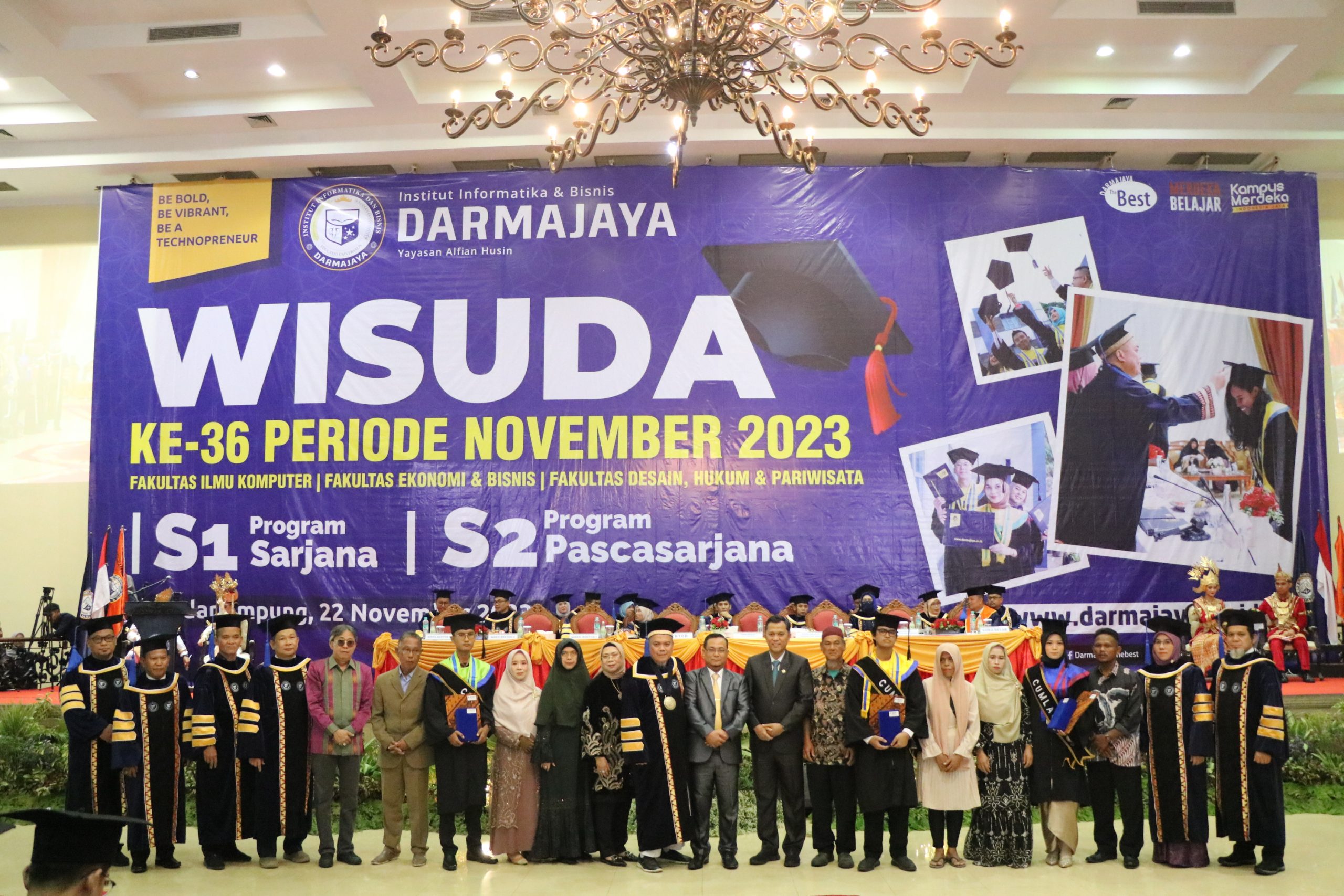 Tiga Wisudawan Raih Beasiswa Pascasarjana 100 Persen di IIB Darmajaya Tiga Wisudawan Raih Beasiswa Pascasarjana 100 Persen di IIB Darmajaya