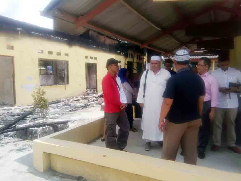 Semua Pihak Diminta Peduli Kebakaran Gedung Yayasan Dharma Wacana Metro Semua Pihak Diminta Peduli Kebakaran Gedung Yayasan Dharma Wacana Metro