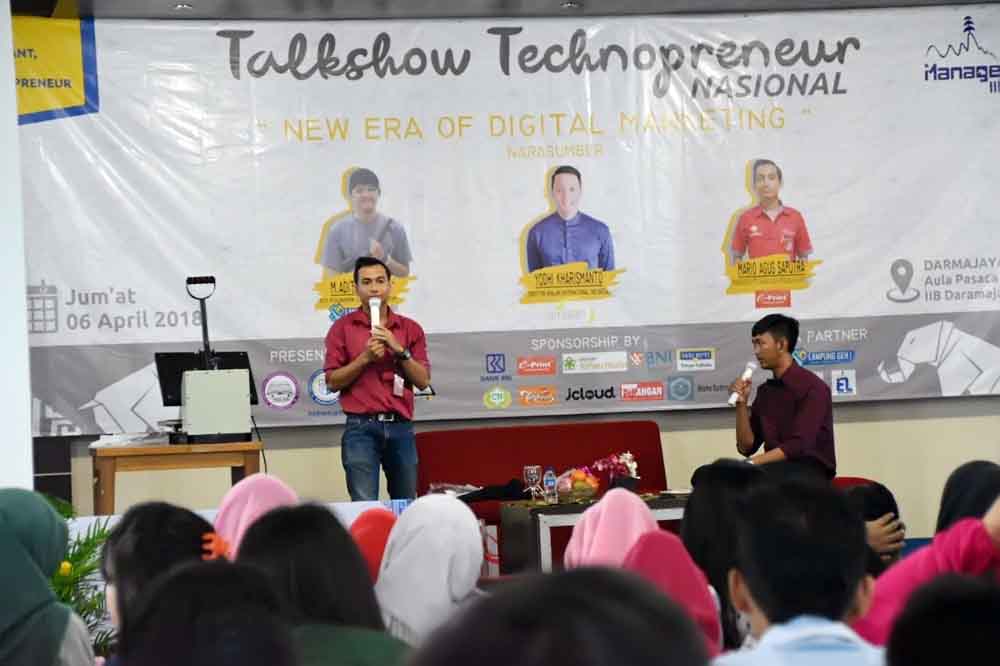 Mahasiswa Darmajaya Perdalam Digital Marketing Mahasiswa Darmajaya Perdalam Digital Marketing