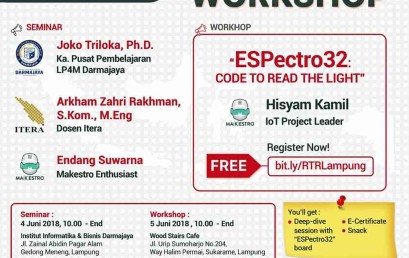 Yuk Ikut, Seminar Road to RioT di Darmajaya