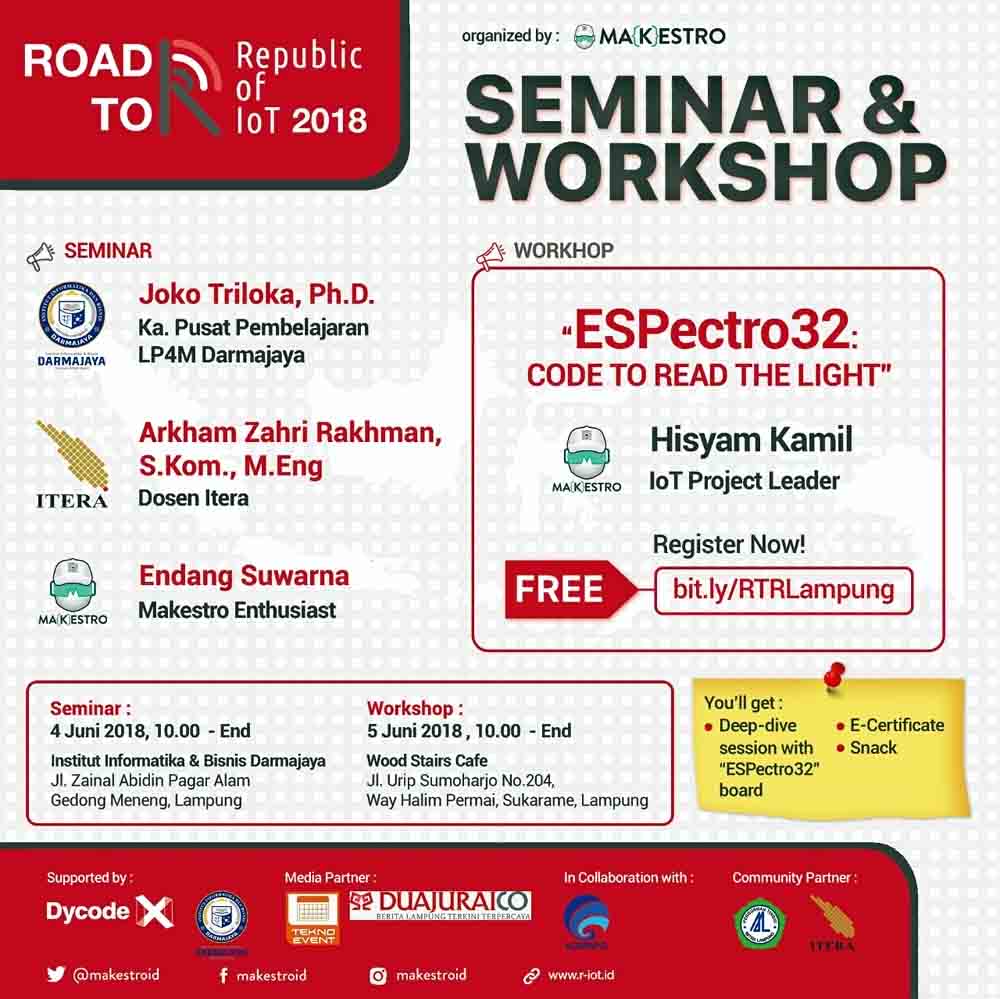 Yuk Ikut, Seminar Road to RioT di Darmajaya Yuk Ikut, Seminar Road to RioT di Darmajaya