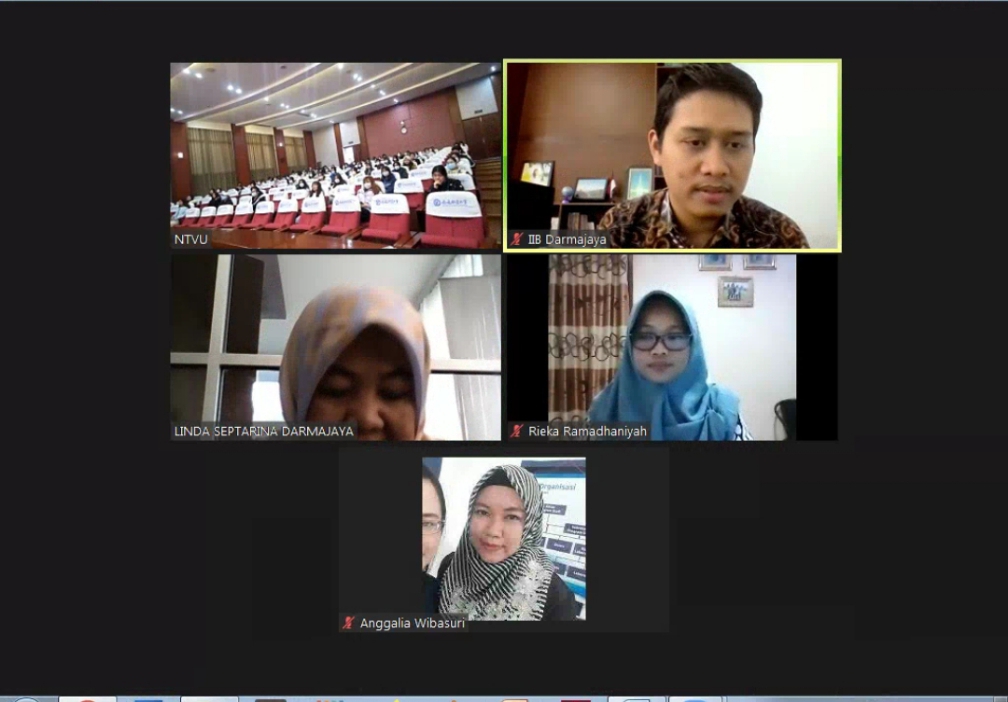 International Joint Lecture IIB Darmajaya–NTVU Tiongkok: Tiga Dosen Beri Kuliah Secara Virtual International Joint Lecture IIB Darmajaya–NTVU Tiongkok: Tiga Dosen Beri Kuliah Secara Virtual