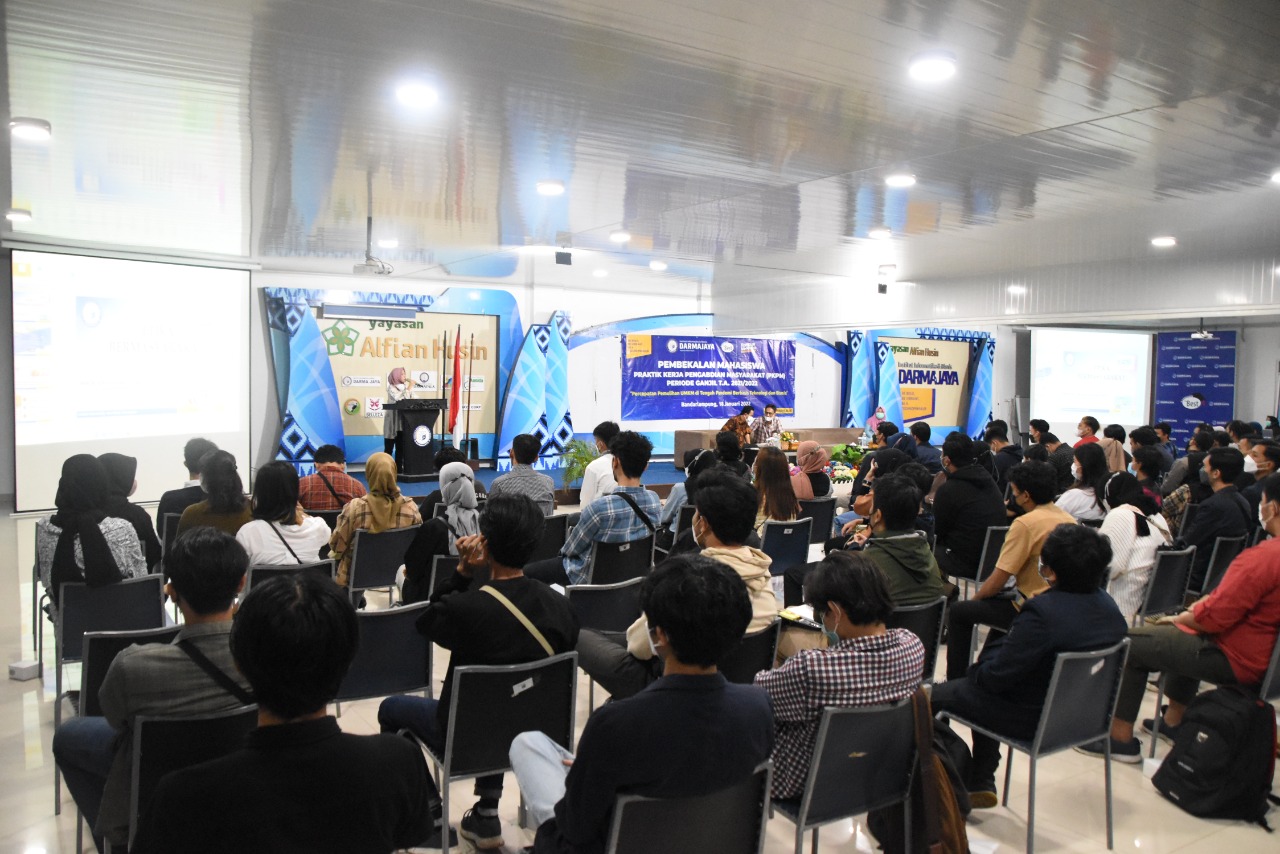 Siap Diterjunkan ke Masyarakat dan Perusahaan, Mahasiswa IIB Darmajaya Menjalani Pembekalan PKPM dan KP Siap Diterjunkan ke Masyarakat dan Perusahaan, Mahasiswa IIB Darmajaya Menjalani Pembekalan PKPM dan KP